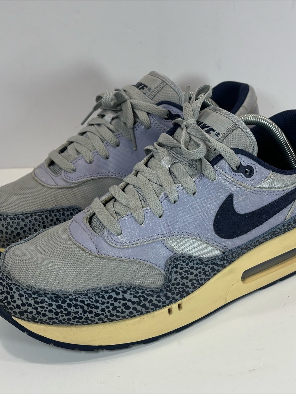 Nike Air Max 1 '86 OG Premium Big Bubble Lost Sketch Blue Safari Size 12 Rare